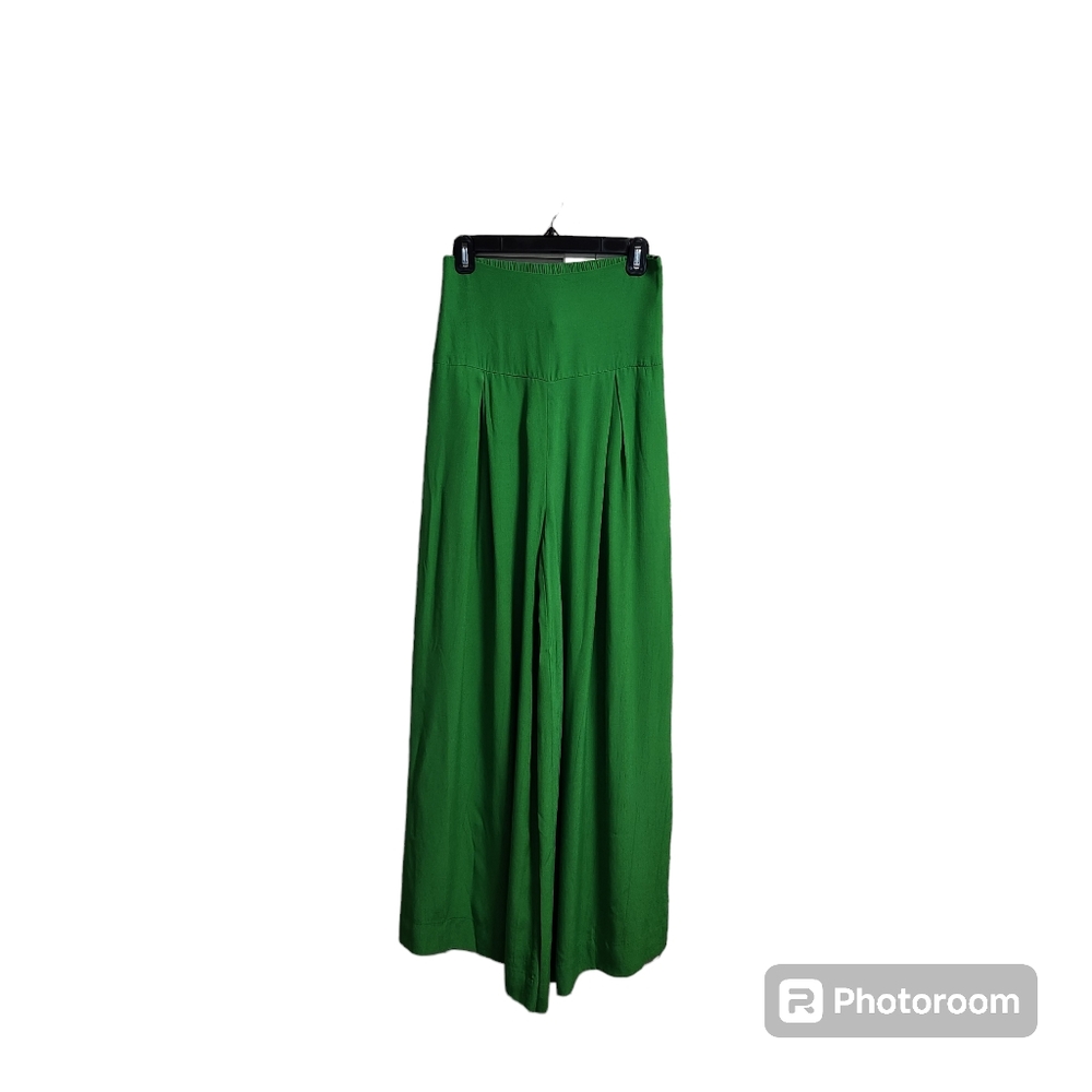 S/W/F Drift Pant Wasabi Wide Leg Rayon Sz. M